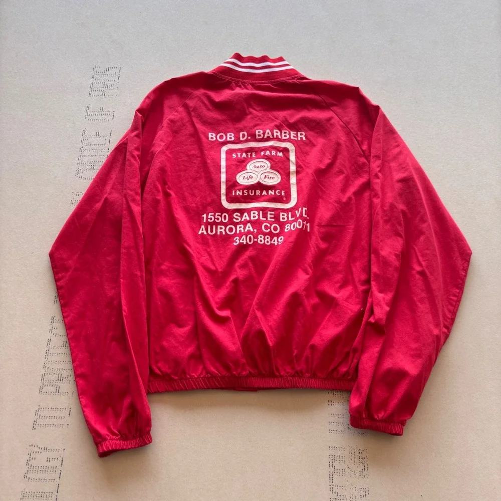 Vintage 90s Majestic Cincinnati‎ Reds MLB Bomber Jacket